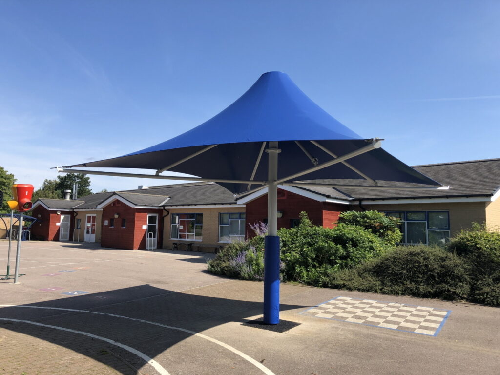 Fixed Umbrella for Harvey Road Primary School