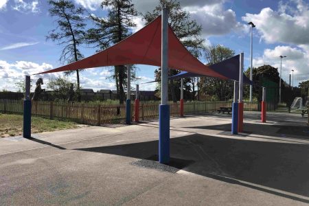 Shade Sails for Farley Hill School