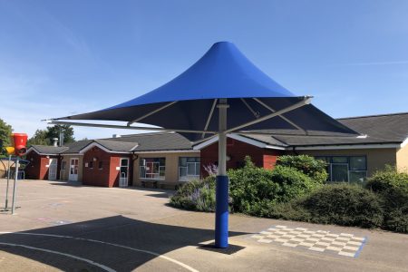 Fixed Umbrella for Harvey Road Primary School